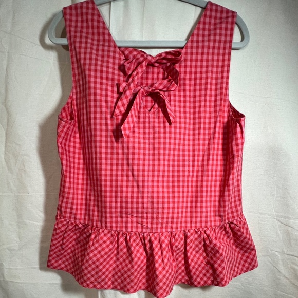 J. Crew Sleeveless Cotton Top Size Large - Picture 2 of 6